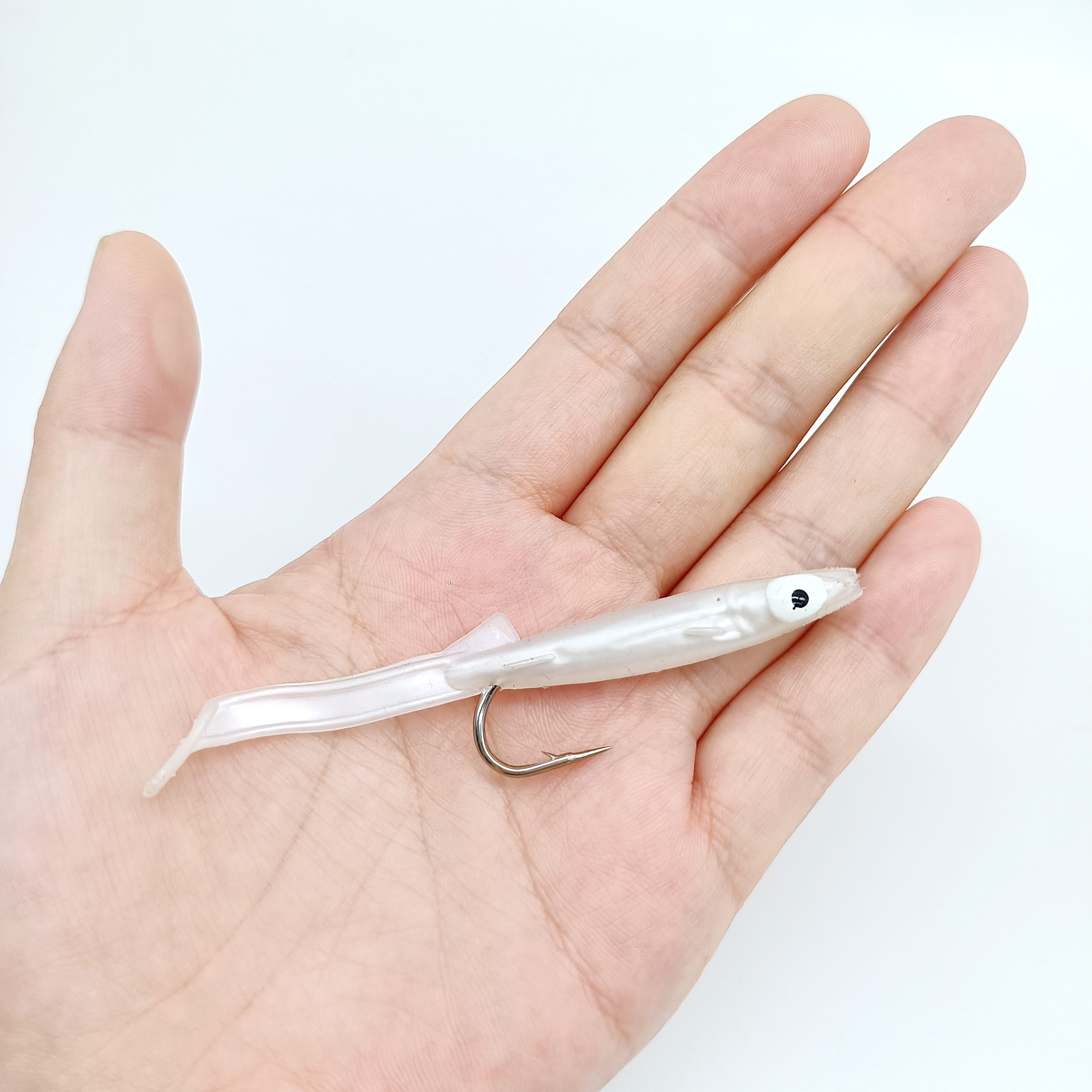 Soft Plastic Lure - DUODUOYU 5PCS Eel Soft Plastic Fishing