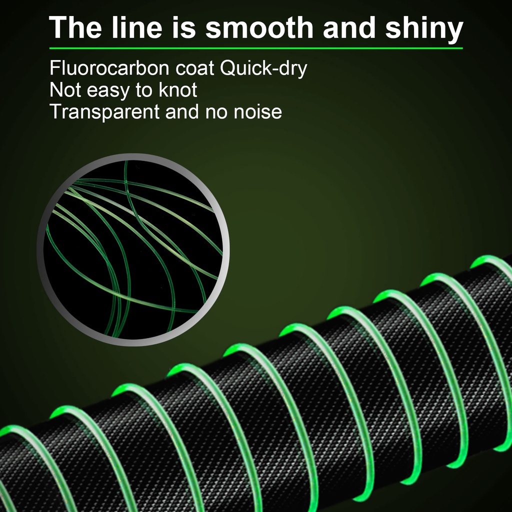THORNSLINE 1000m nylon monofil - مراجعة Fluorocarbon Line وسعره