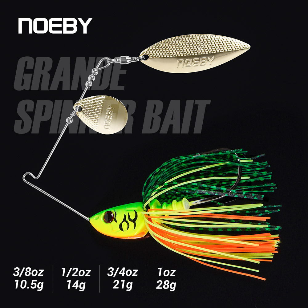 Noeby Spinnerbait 10.5g 14g 21 - مراجعة Jig Head Lure وسعره