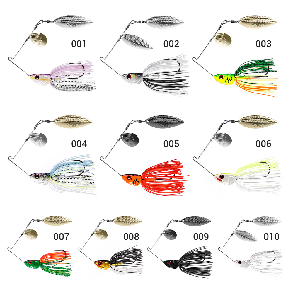 Noeby Spinnerbait 10.5g 14g 21 - مراجعة Jig Head Lure وسعره