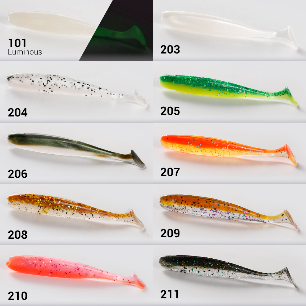 Noeby Easy Shiner Silicone Sha - مراجعة Soft Plastic Lure وسعره