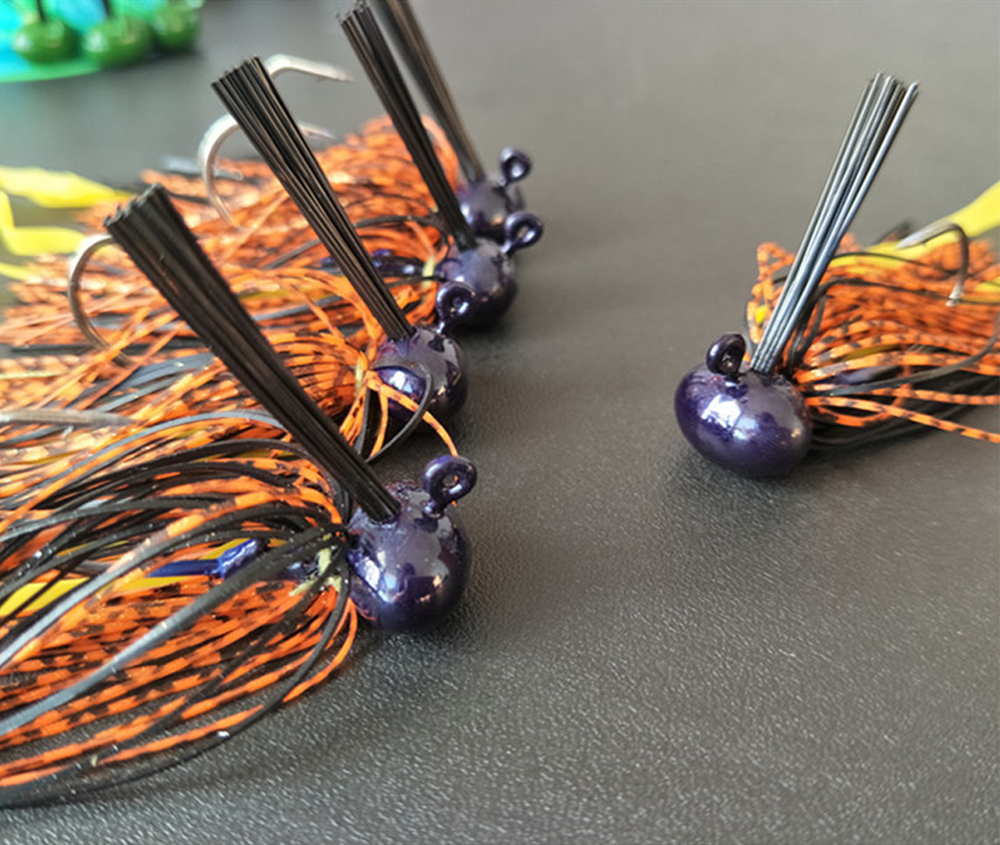 Elllv Multiple Colors Silicone - مراجعة Jig Head Lure وسعره