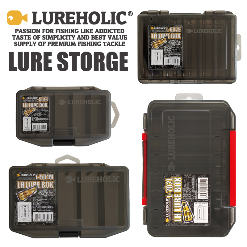 LUREHOLIC Lure Box FishingTack - مراجعة Jig Head Lure وسعره