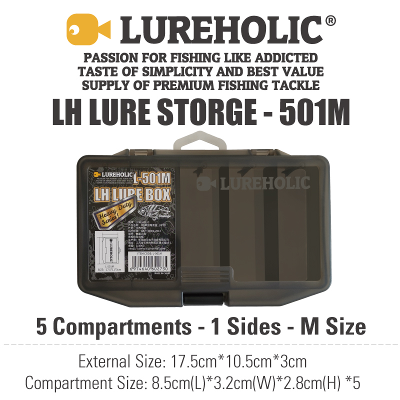 LUREHOLIC Lure Box FishingTack - مراجعة Jig Head Lure وسعره