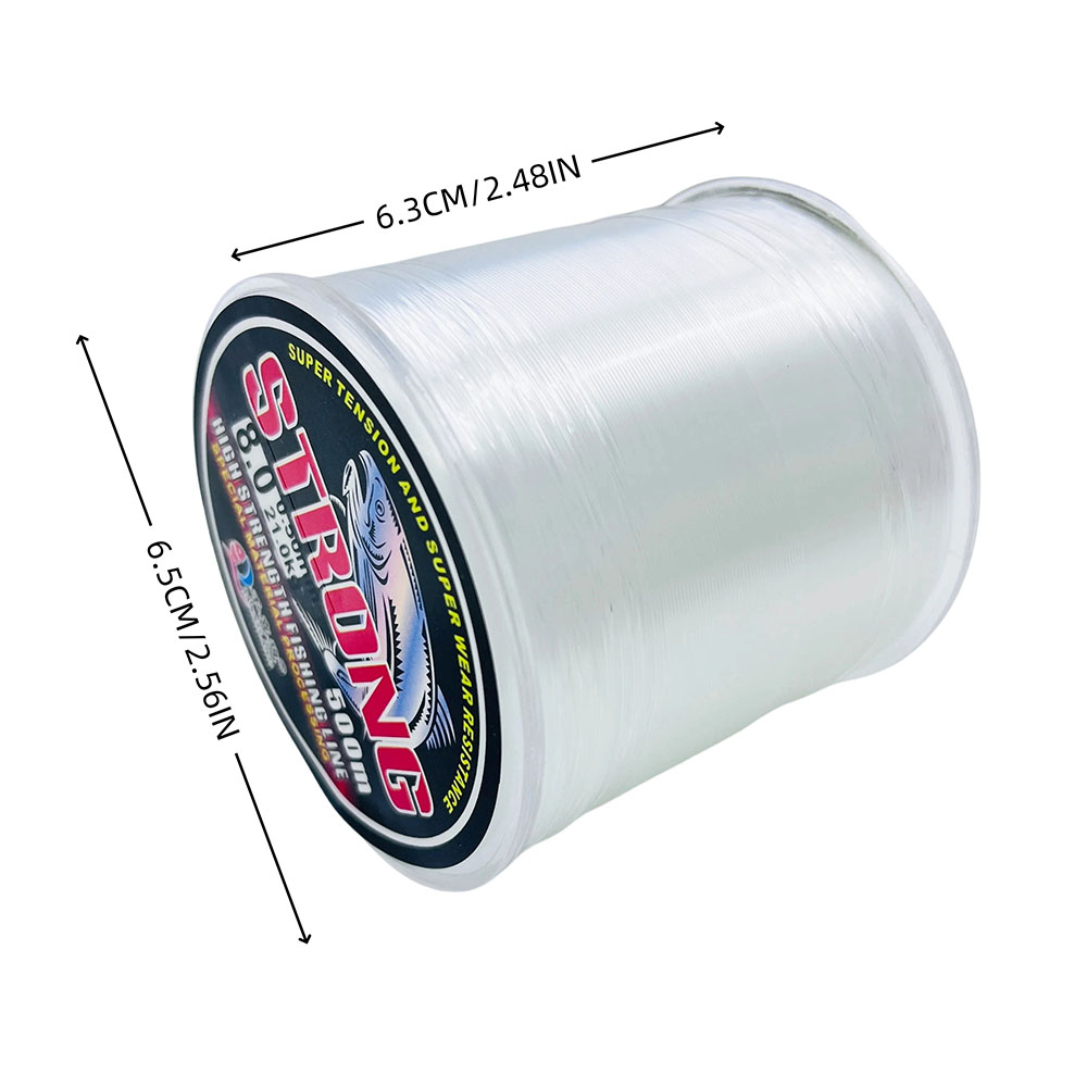 Limnoid 500m Nylon Fishing Lin - مراجعة Fluorocarbon Line وسعره