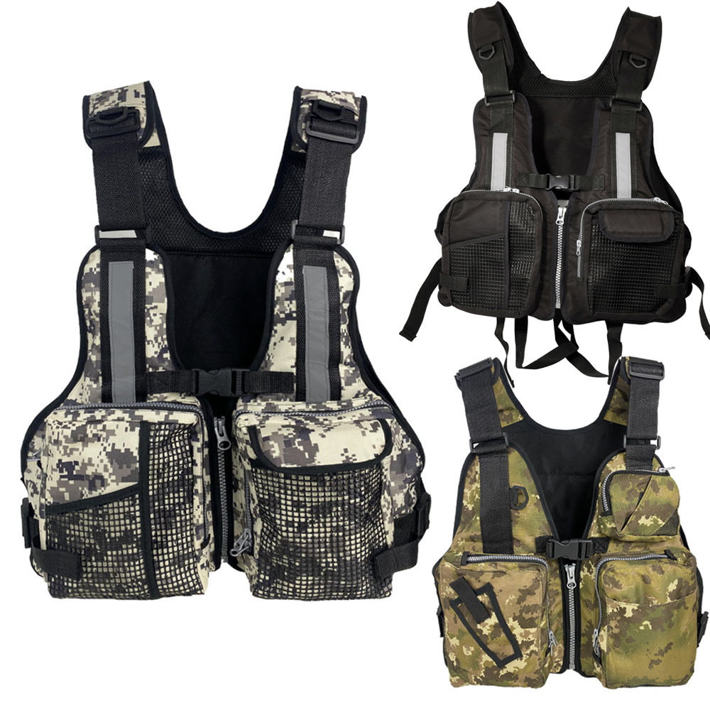 Outdoor Fishing Vest with Mult - مراجعة Fishing Equipment In وسعره