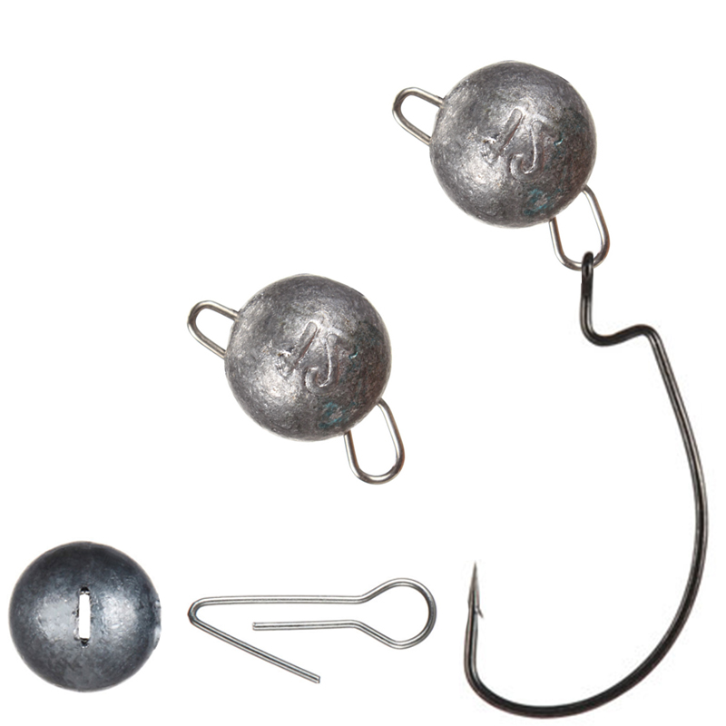 Simpleyi 5pcs/Lot Lead Weight  - مراجعة Jig Head Lure وسعره