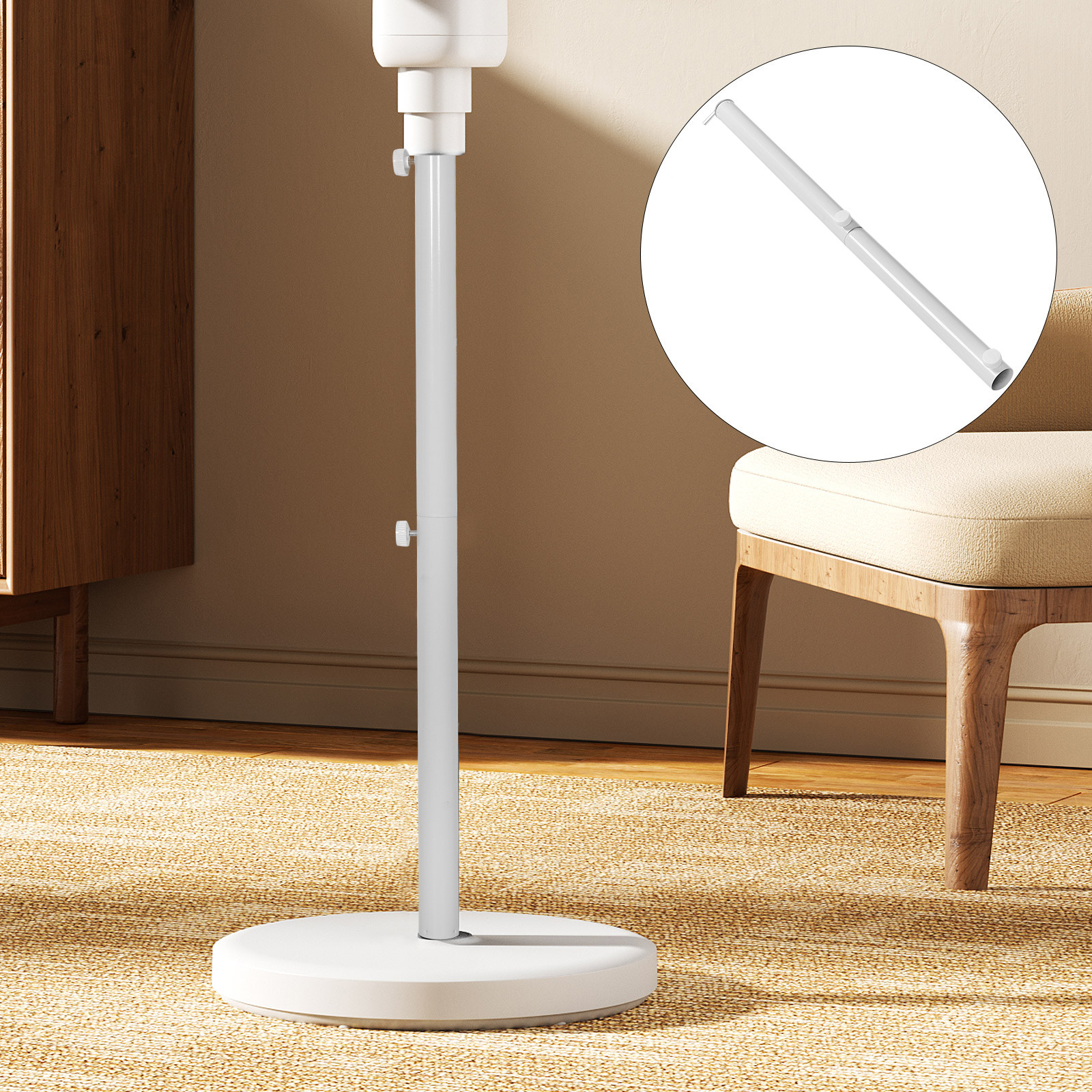 Electric Fan Support Column Te - مراجعة Rod Holder Fishing وسعره