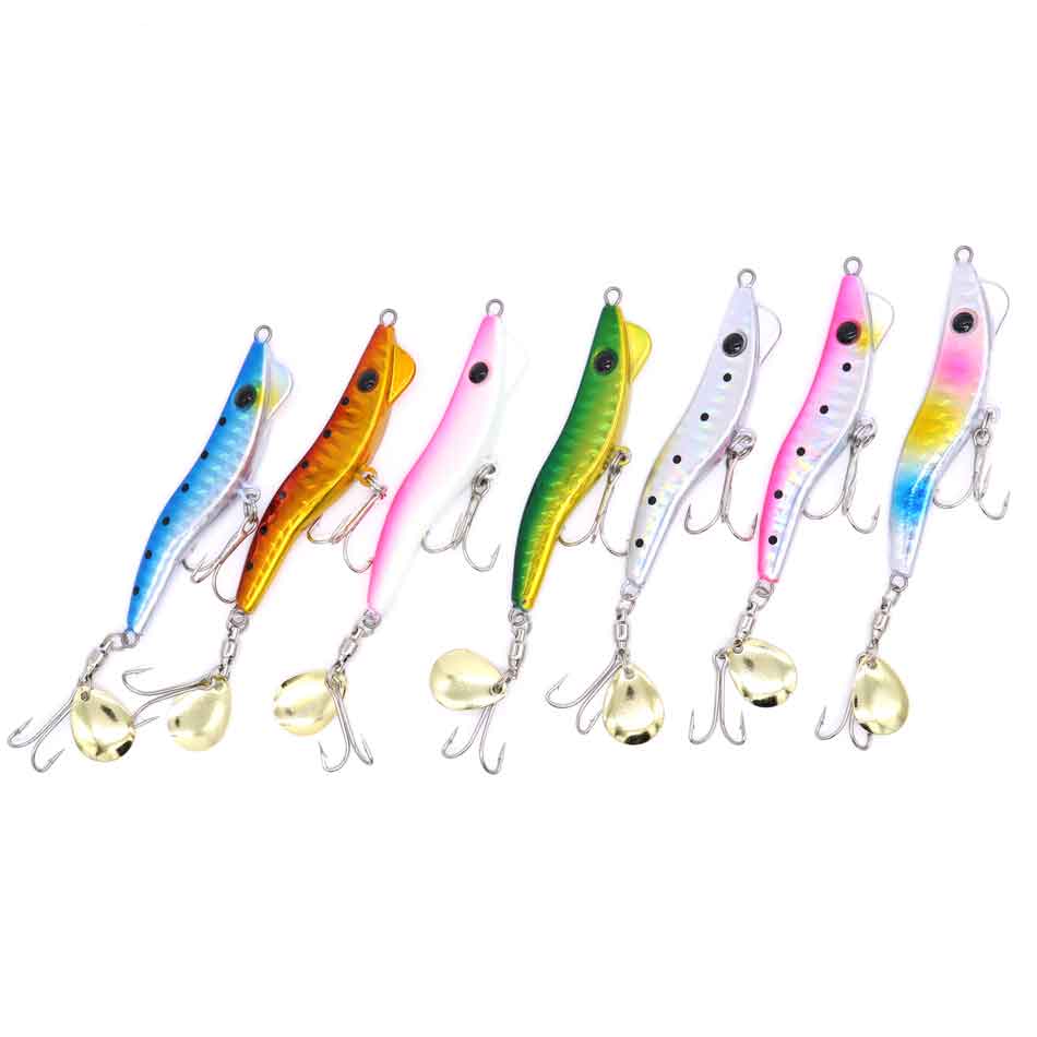 CASTFUN 13g 19g 28g 40g Metalm - مراجعة Jig Head Lure وسعره