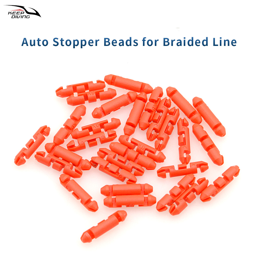 30 PCS Auto Stopper Beads For  - مراجعة Fishing Equipment Bundle وسعره