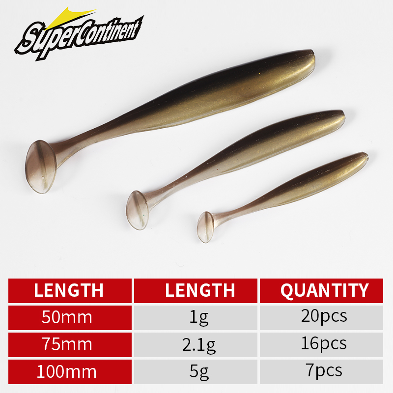 2020 NEW Supercontinent Soft L - مراجعة Soft Plastic Lure وسعره