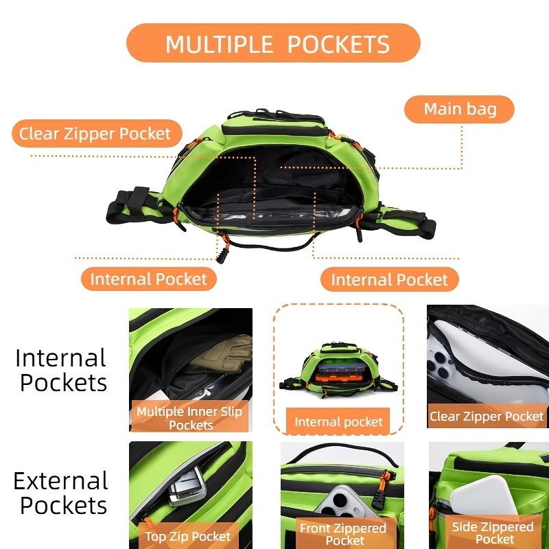 Large Capacity Multifunctional - مراجعة Fishing Equipment In وسعره