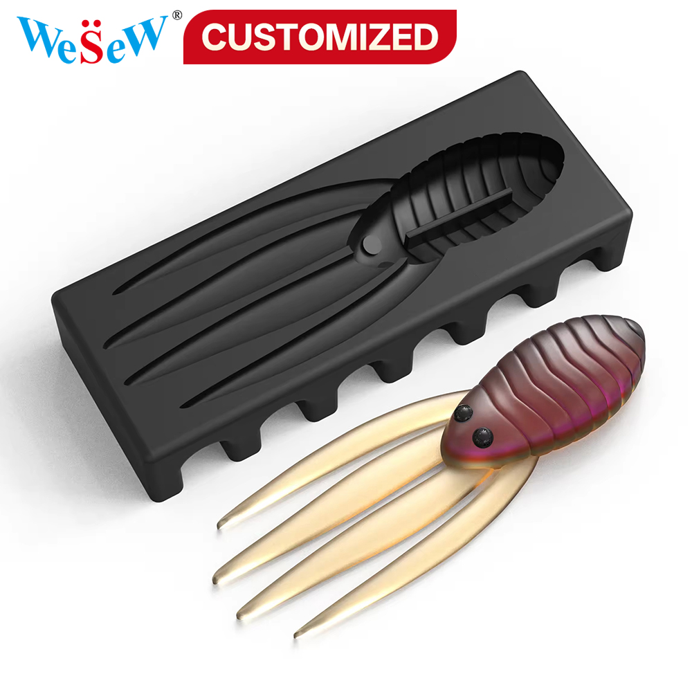 39/5000 Custom aluminum mold f - مراجعة Soft Plastic Lure وسعره