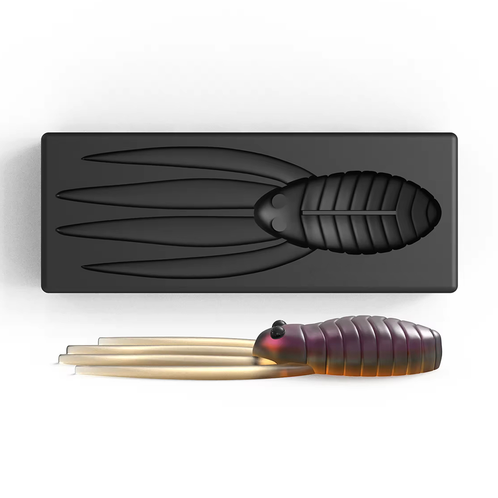 39/5000 Custom aluminum mold f - مراجعة Soft Plastic Lure وسعره