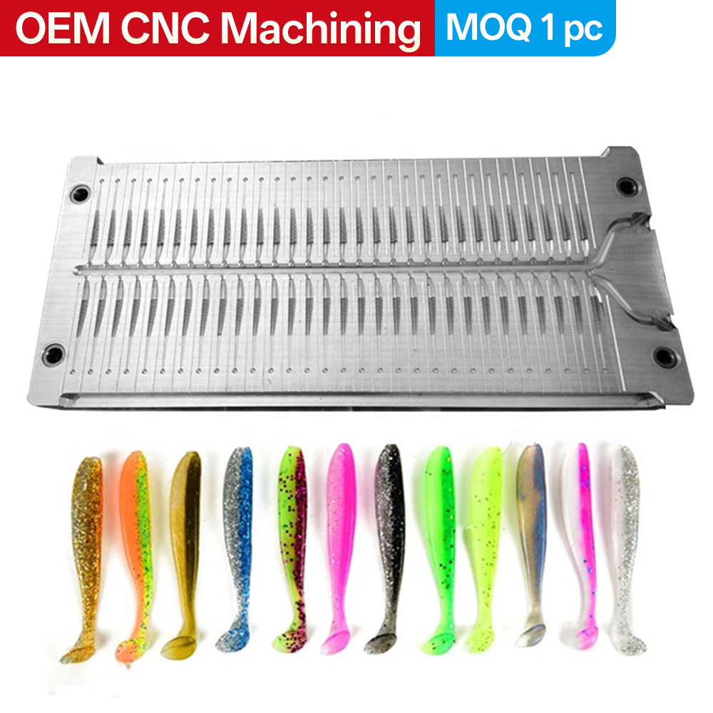 Custom Injection Molded Soft F - مراجعة Soft Plastic Lure وسعره