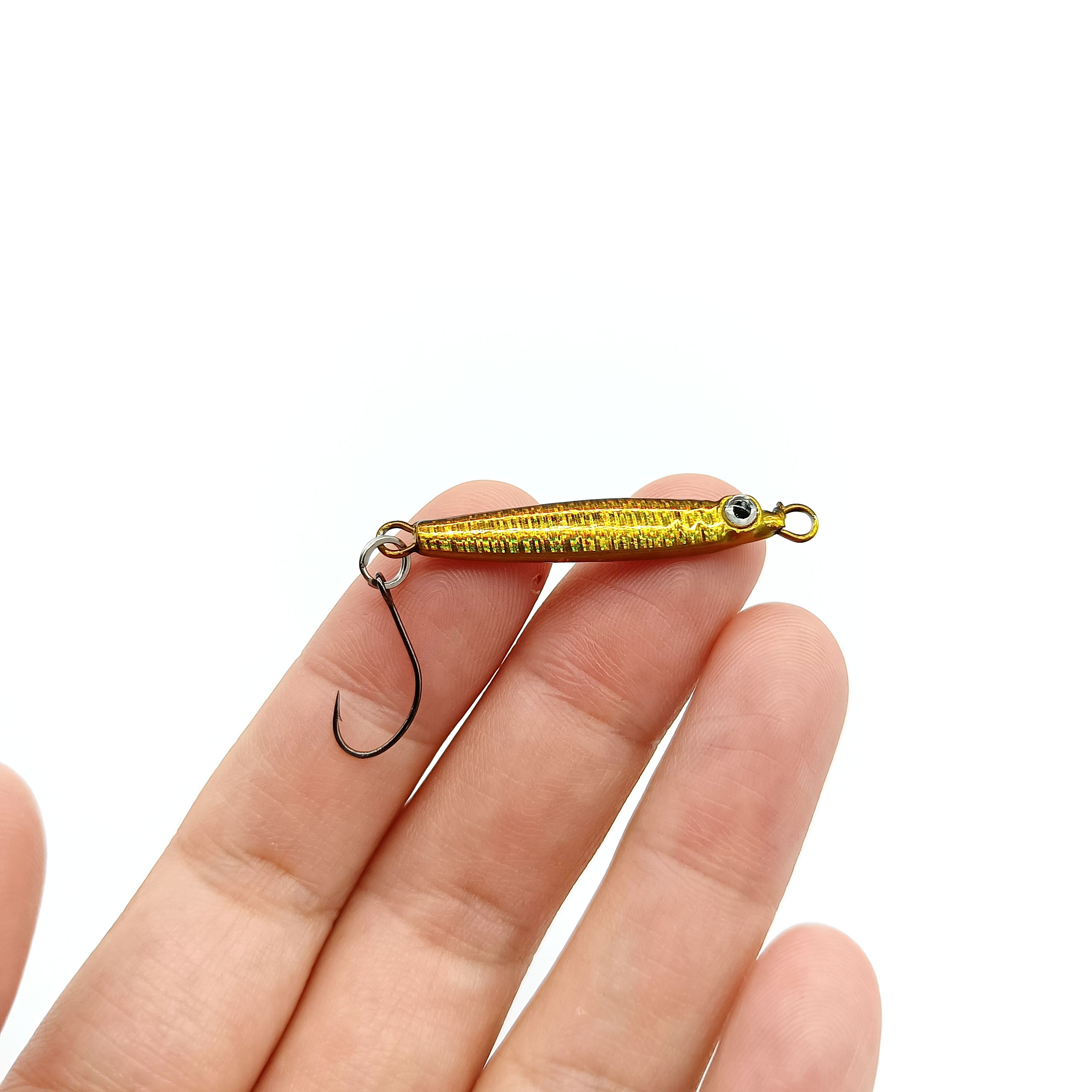 DUODUOYU 5PCS Mini  Metal Jig  - مراجعة Jig Head Lure وسعره