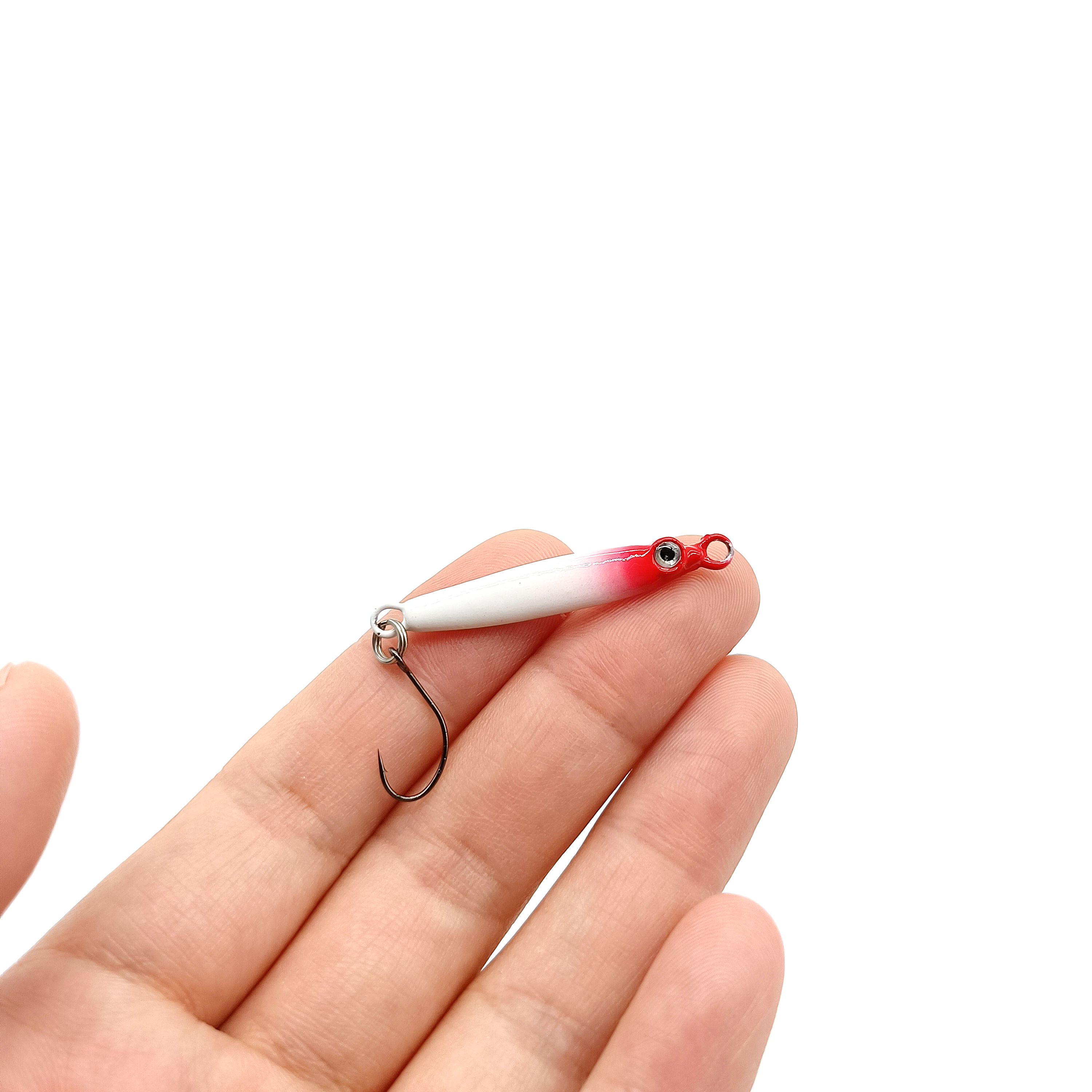 DUODUOYU 5PCS Mini  Metal Jig  - مراجعة Jig Head Lure وسعره