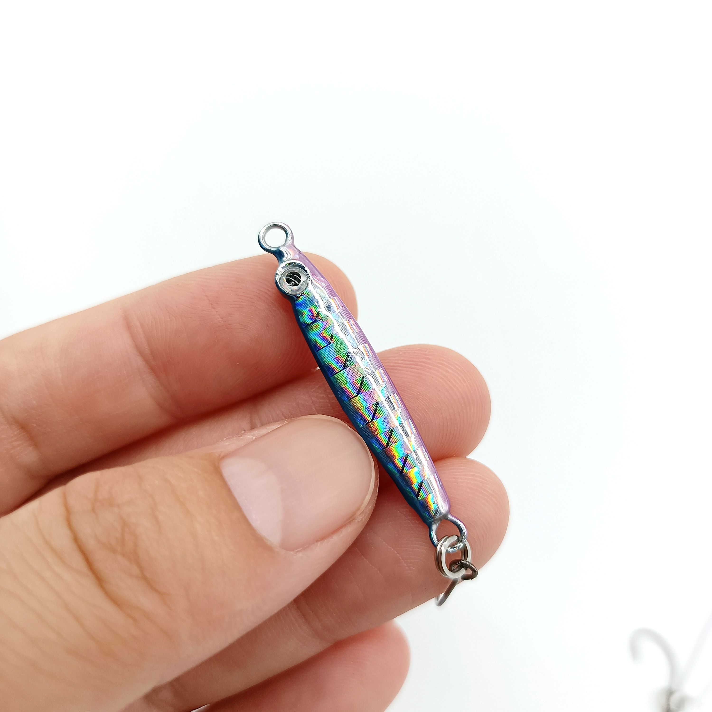 DUODUOYU 5PCS Mini  Metal Jig  - مراجعة Jig Head Lure وسعره