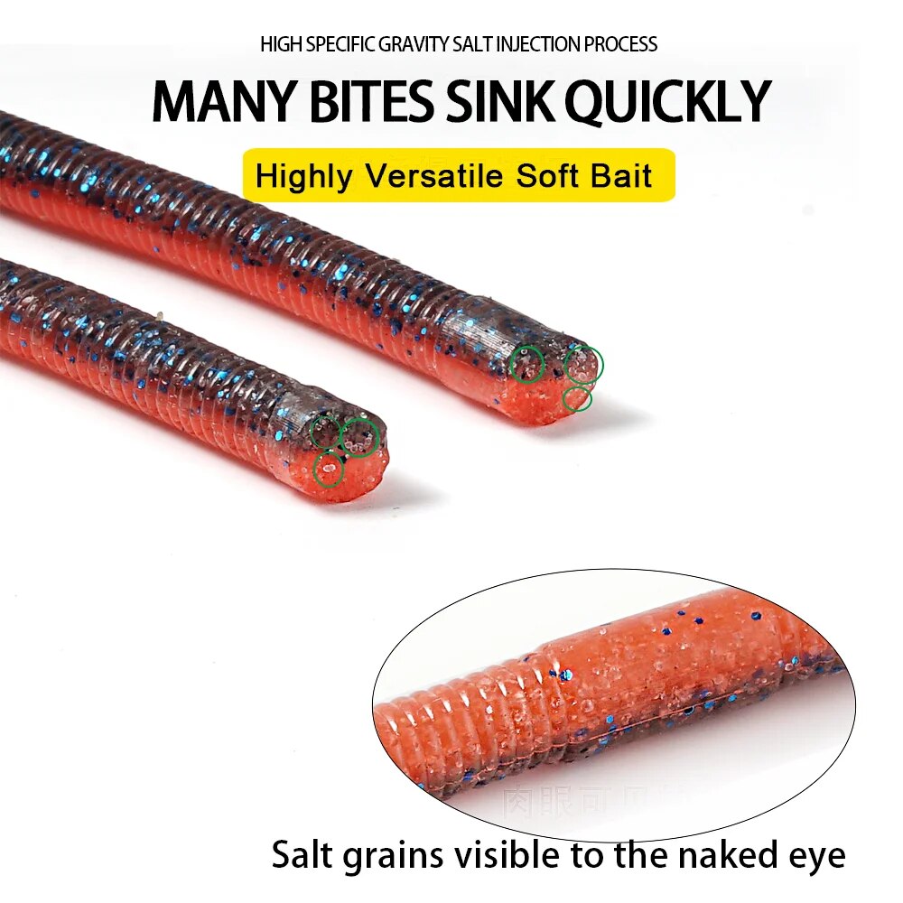 SUNMILE Soft Fishing Lure10cm1 - مراجعة Soft Plastic Lure وسعره