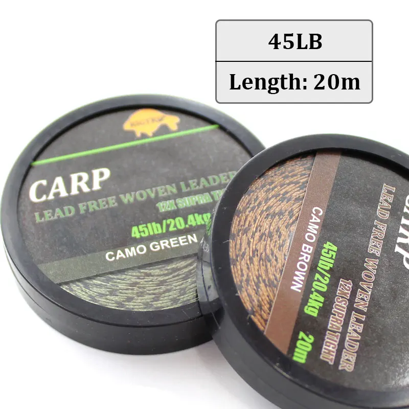 20m Carp Fishing Leader Line L - مراجعة Fishing Equipment Bundle وسعره