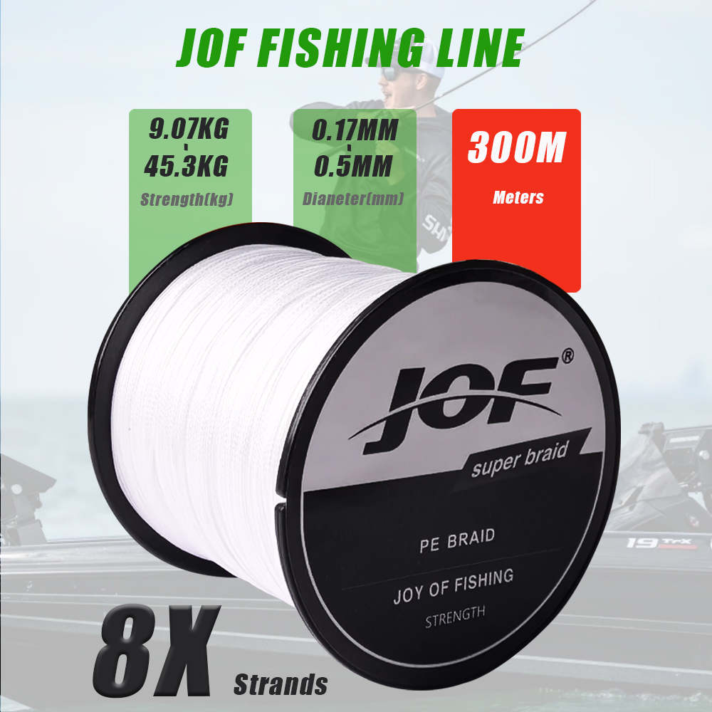 JOF Fishing Line 500M 300M 100 - مراجعة Fishing Equipment Bundle وسعره