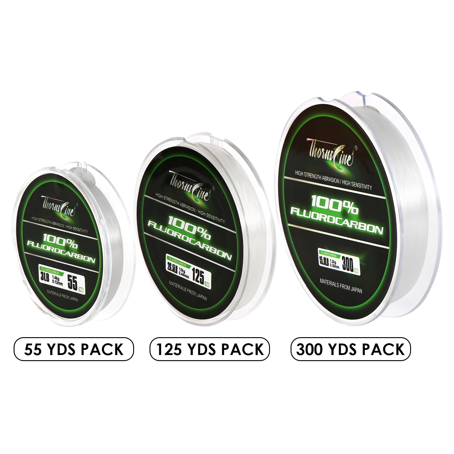 ThornsLine 100% Fluorocarbon F - مراجعة Fluorocarbon Line وسعره