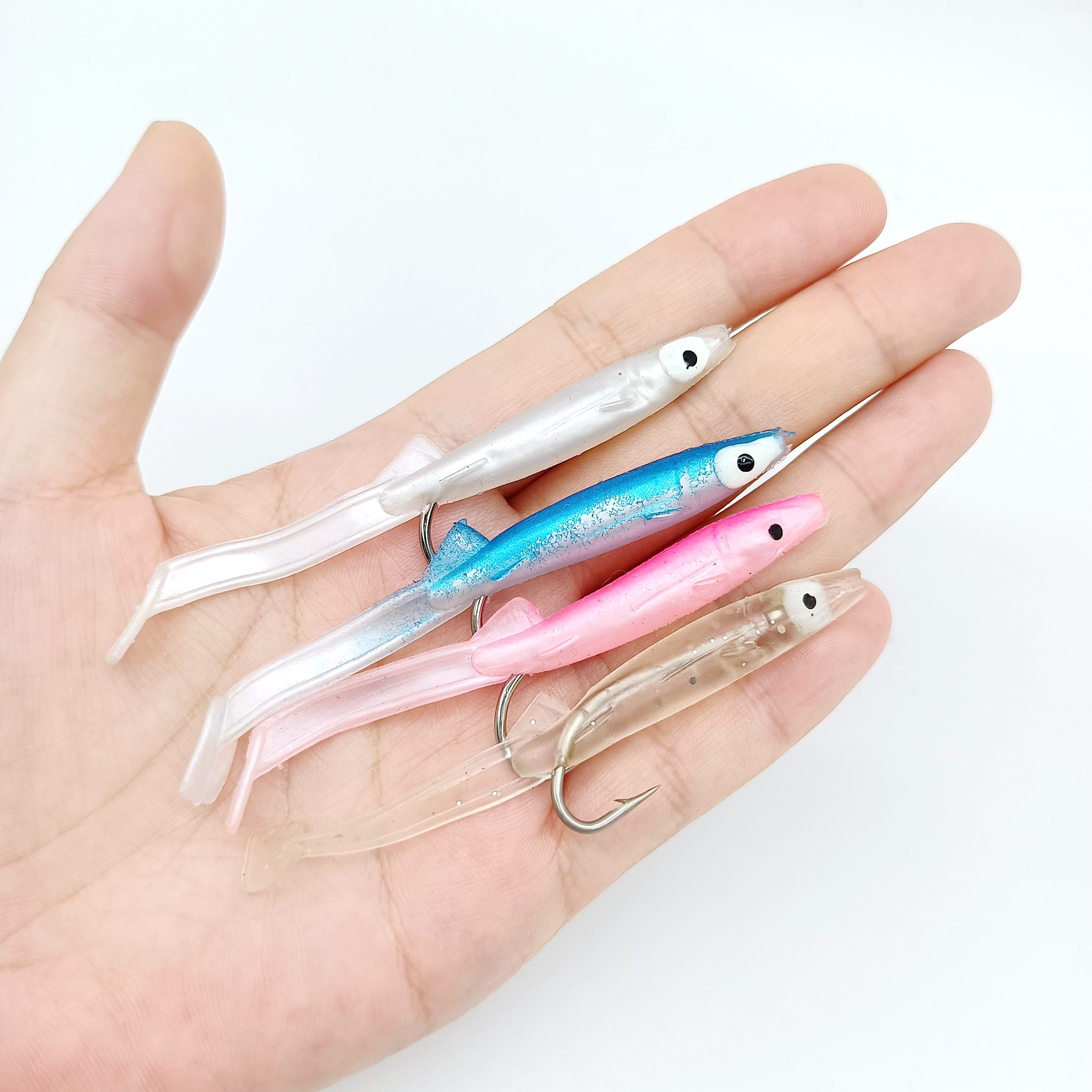 DUODUOYU 5PCS  Eel Soft Plasti - مراجعة Soft Plastic Lure وسعره