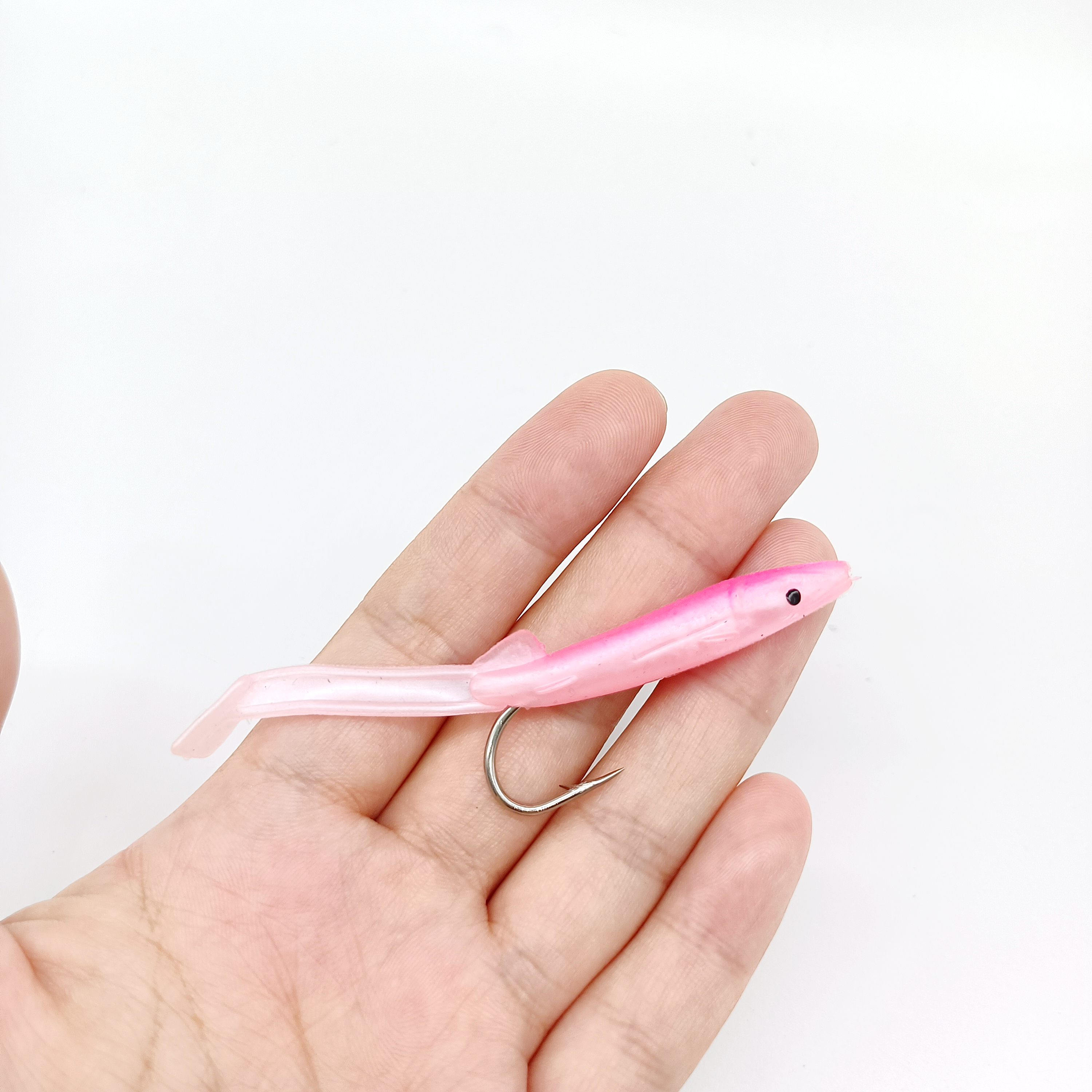 DUODUOYU 5PCS  Eel Soft Plasti - مراجعة Soft Plastic Lure وسعره