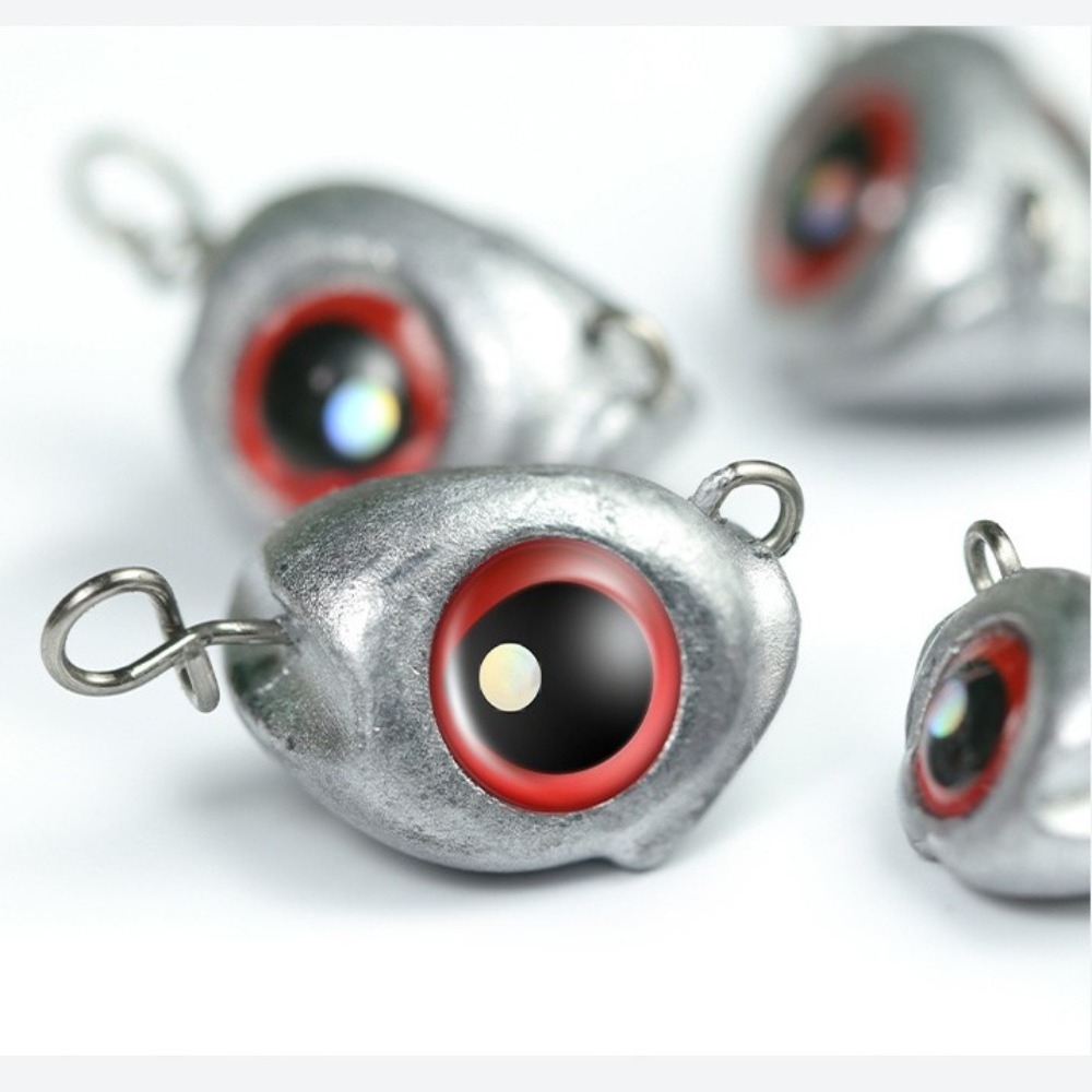 10pcs 3.5g/5g/7g/10g Swimbait  - مراجعة Jig Head Lure وسعره