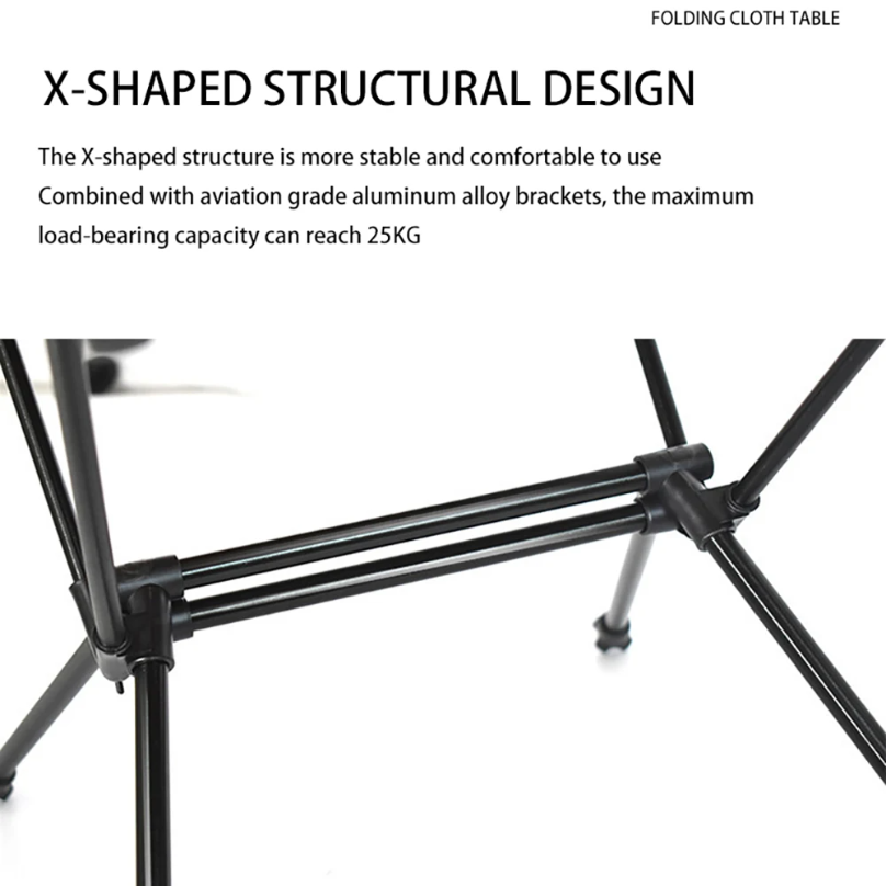Camping Oxford Fabric Table Fo - مراجعة Fishing Equipment In وسعره