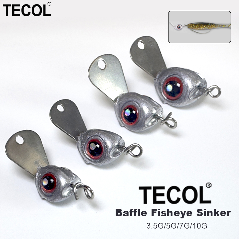 TECOL 5PCS 10PCS 3.5g 5G 7G 10 - مراجعة Jig Head Lure وسعره
