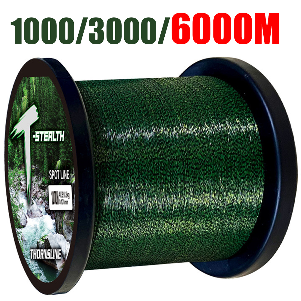 6000M 1000M Invisible Fishing  - مراجعة Fluorocarbon Line وسعره
