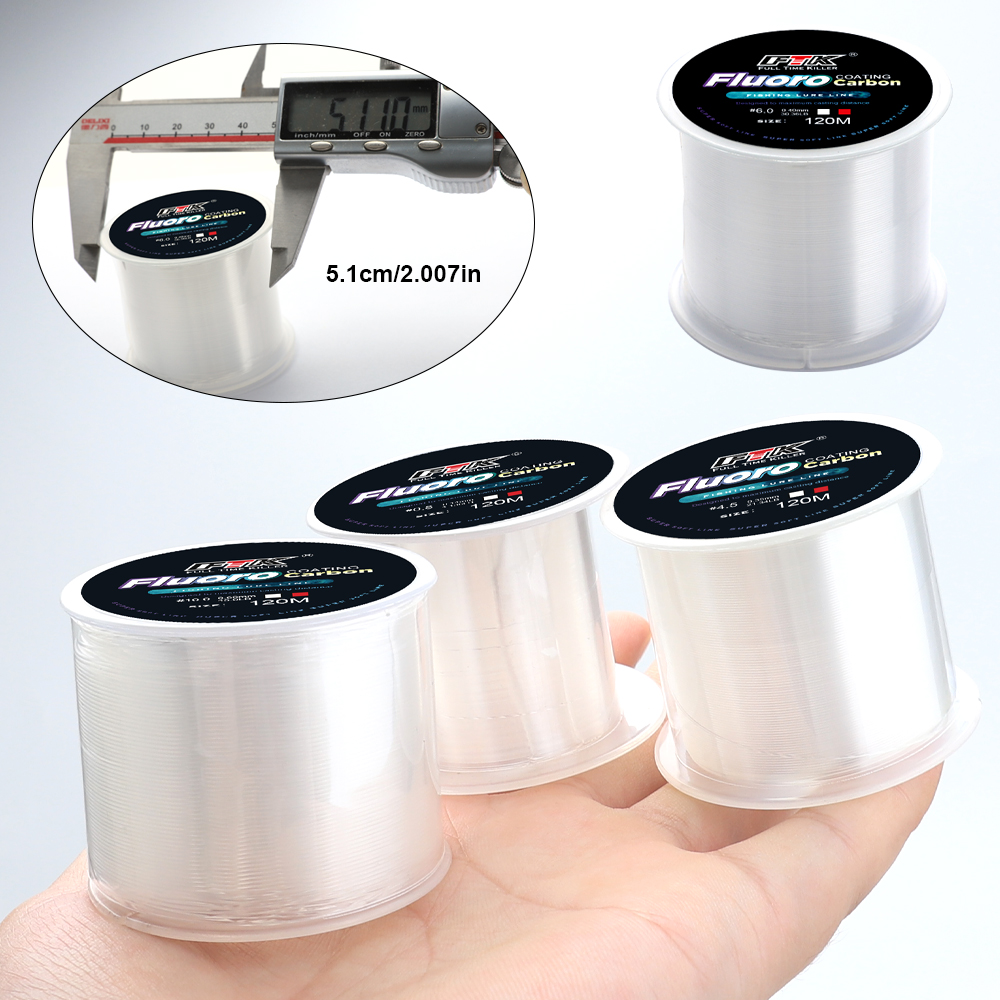 FTK 120M Fishing Line Carbon F - مراجعة Fluorocarbon Line وسعره