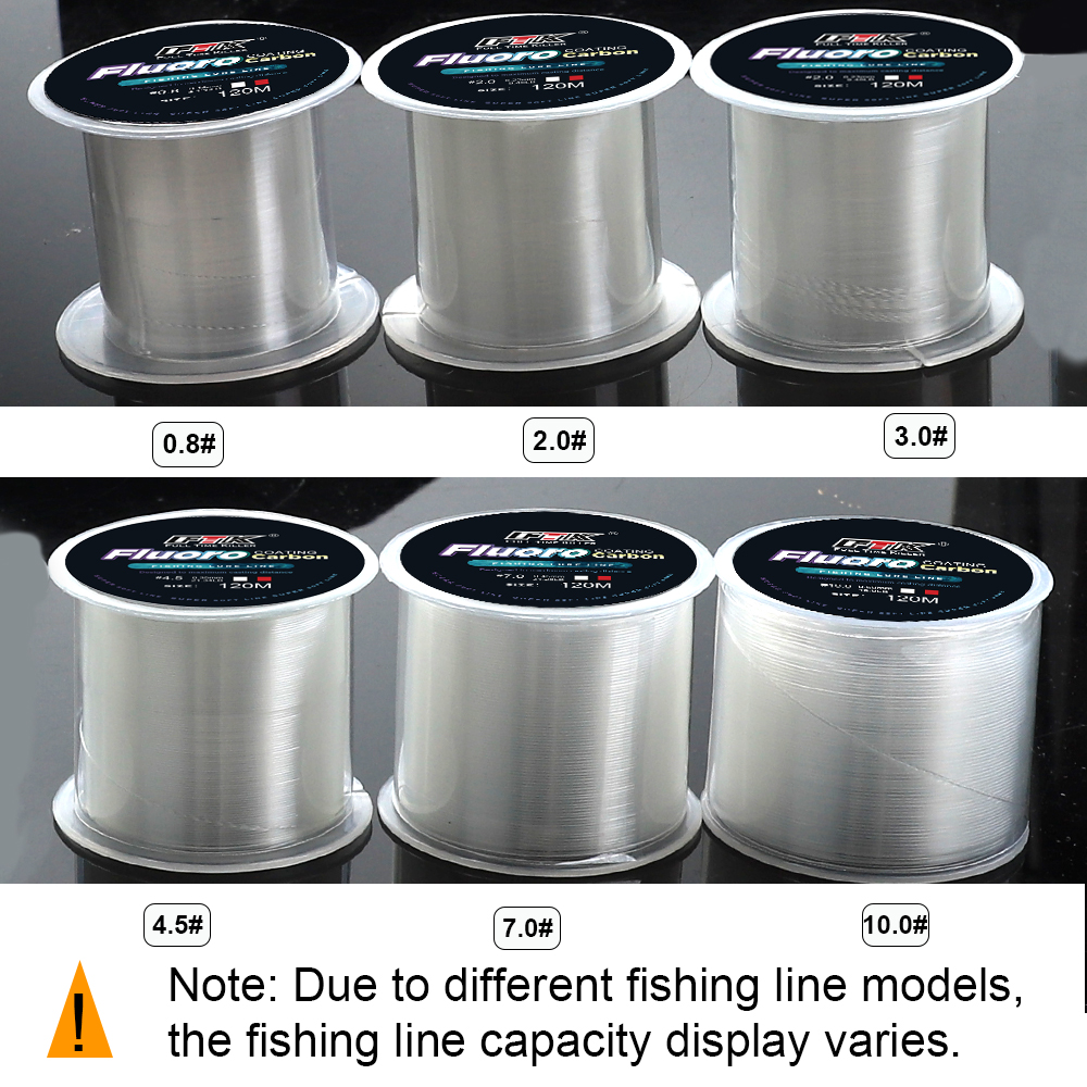 FTK 120M Fishing Line Carbon F - مراجعة Fluorocarbon Line وسعره