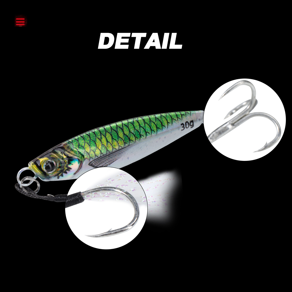 Hunthouse Metal Jig Fishing Lu - مراجعة Jig Head Lure وسعره