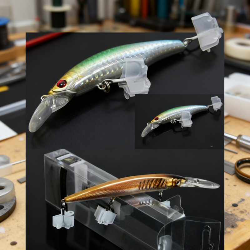 195Pcs Open Slot Treble Hook P - مراجعة Soft Plastic Lure وسعره
