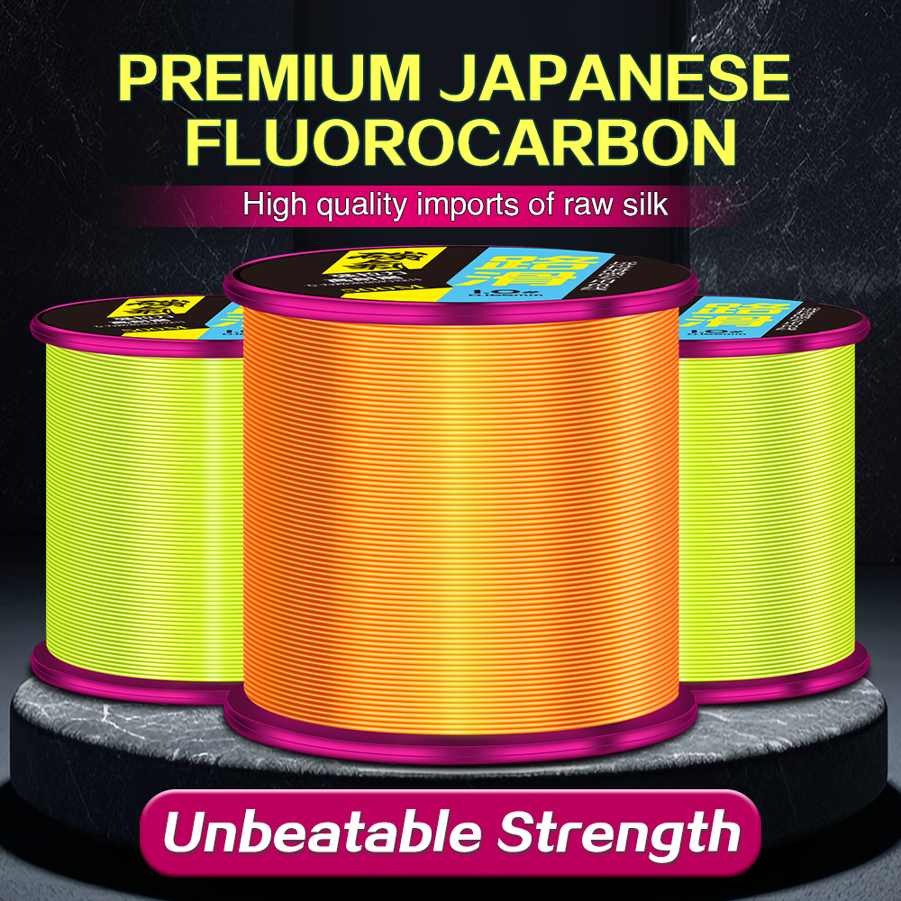 ZUKIBO 500m Fluorocarbon Coati - مراجعة Fluorocarbon Line وسعره