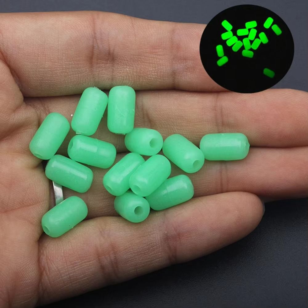 100Pcs/Bag Luminous Fishing So - مراجعة Soft Plastic Lure وسعره