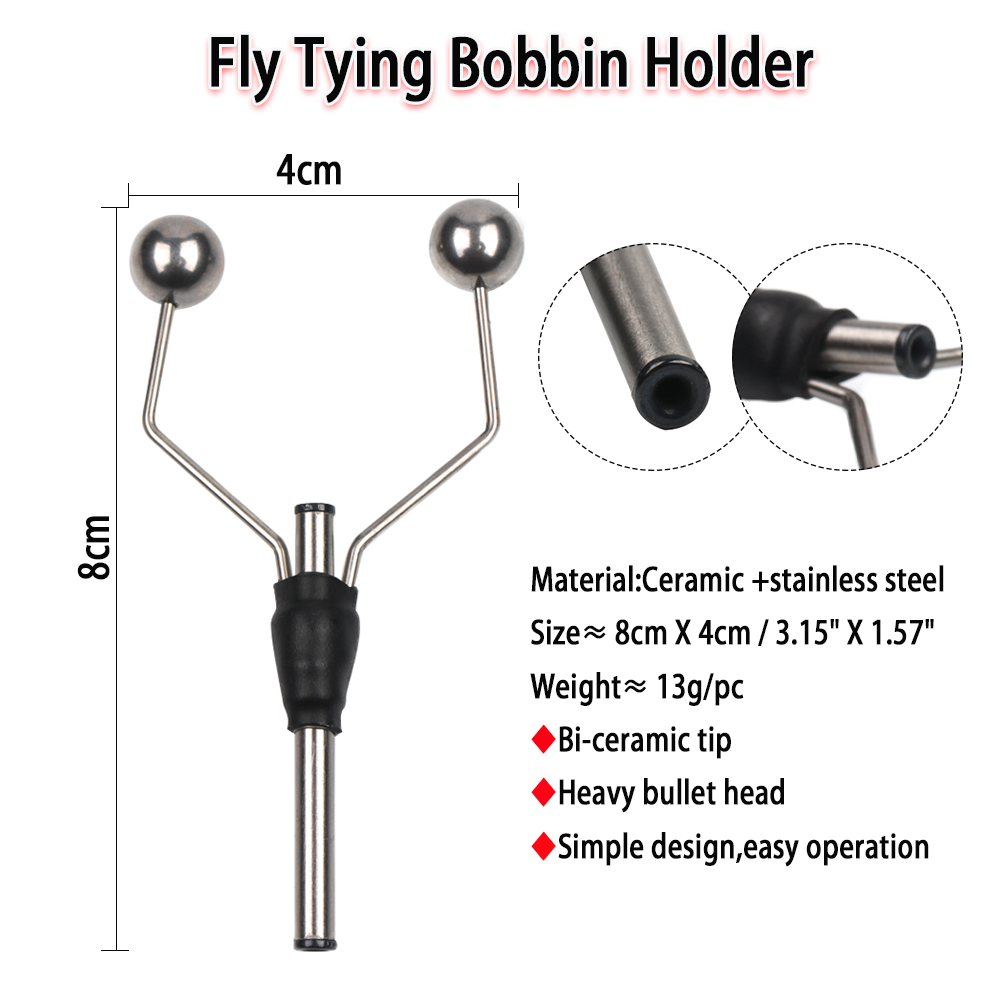Vampfly Bi-Ceramic Tip Bobbin  - مراجعة Jig Head Lure وسعره