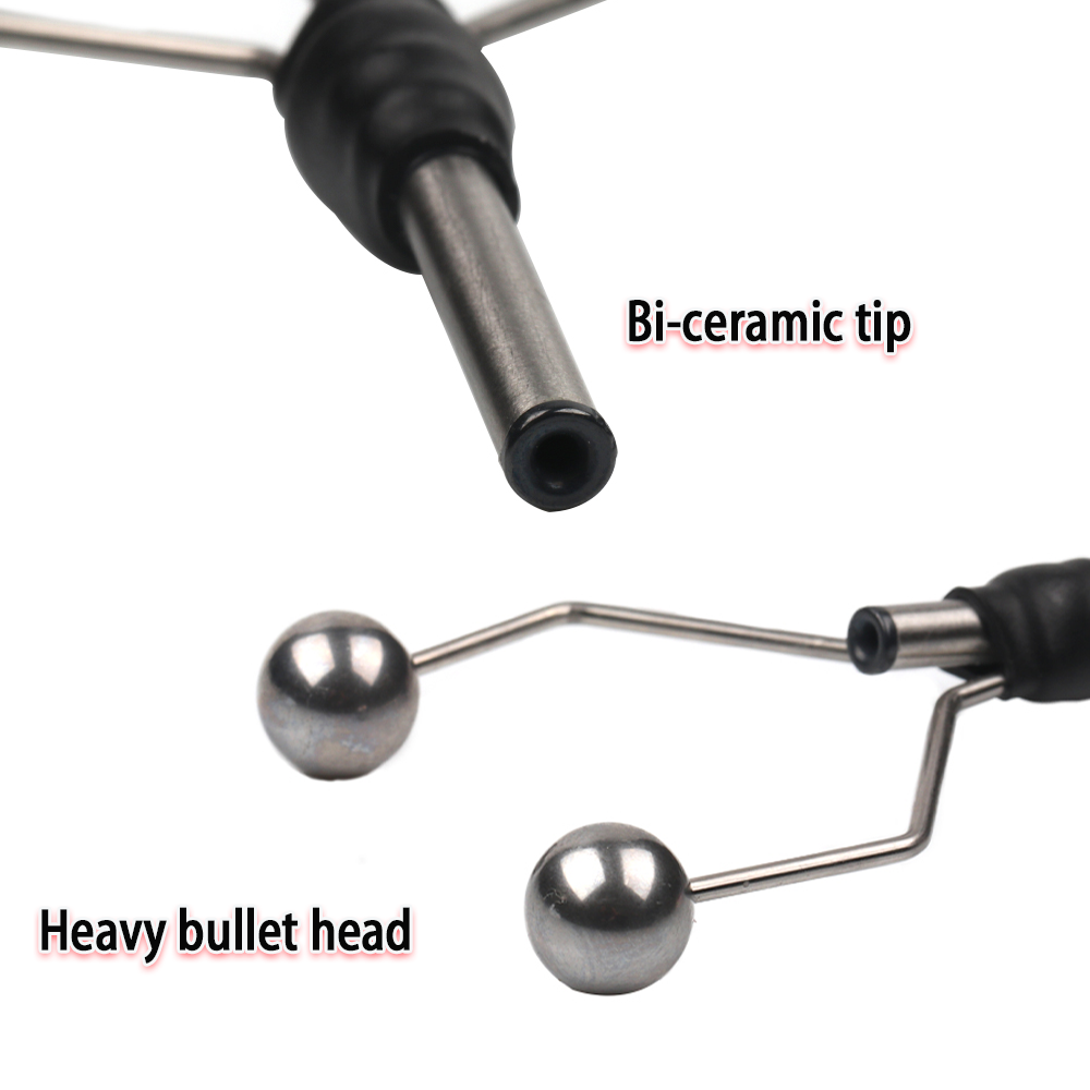 Vampfly Bi-Ceramic Tip Bobbin  - مراجعة Jig Head Lure وسعره