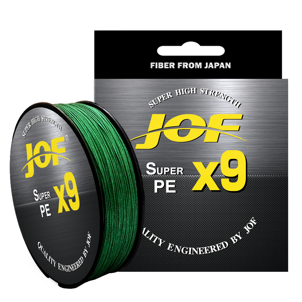 JOF X9 Braided Fishing Line PE - مراجعة Fishing Equipment Bundle وسعره