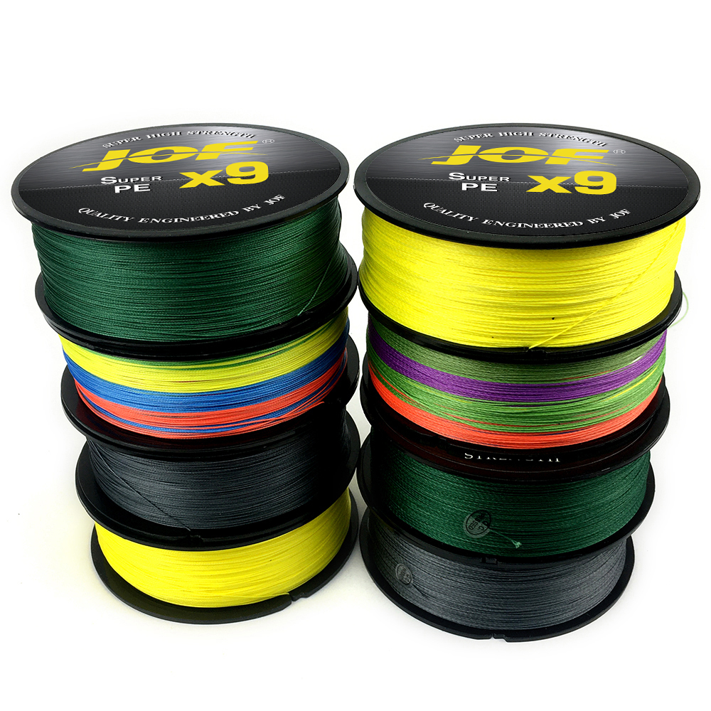 JOF X9 Braided Fishing Line PE - مراجعة Fishing Equipment Bundle وسعره
