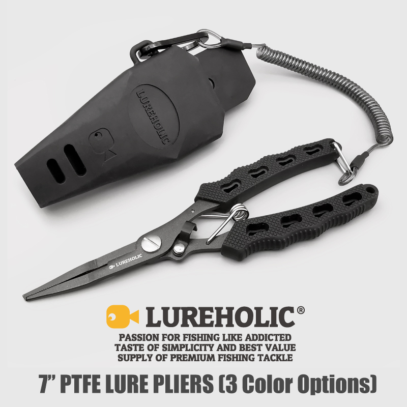 Lureholic 7” PTFE Coated Lure  - مراجعة Fishing Equipment Bundle وسعره