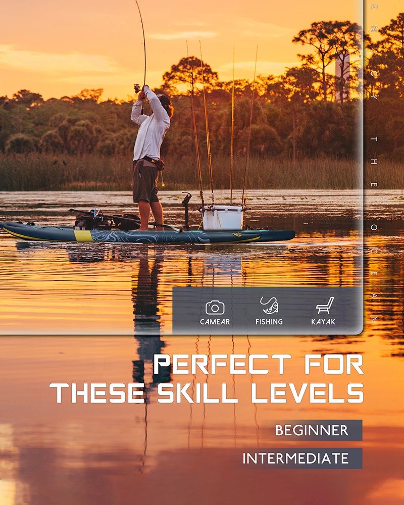 Three Air Chamber Inflatable F - مراجعة Rod Holder Fishing وسعره